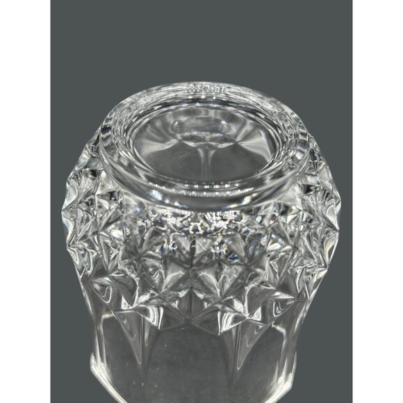 Cristal D'Arques -Durand Longchamp Crystal Old Fashion Glass Diamond Design - Picture 5 of 5